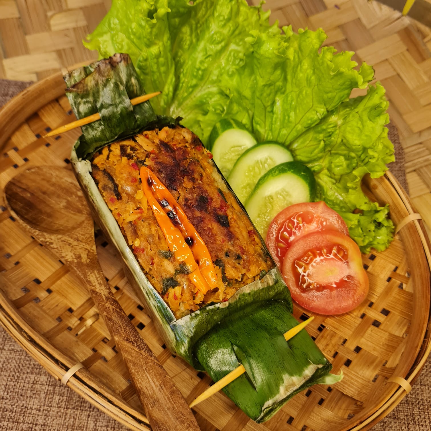 Nasi Bakar Ayam